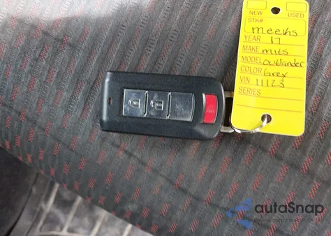 2017 Mitsubishi Outlander Sport 2.4 Se z USA, uszkodzony, nr VIN JA4AP3AW0HZ021906